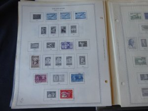 Fiume 1918-1958 Stamp Collection on Scott Specialty Album Pages