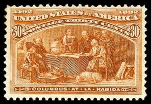 U.S. COLUMBIAN ISSUE 239  Mint (ID # 78392)