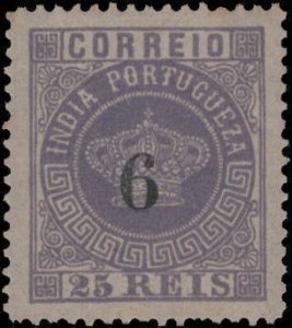 Portuguese India Scott #125 OG MNH eGRADED With Certificate  eGrade Superb 97