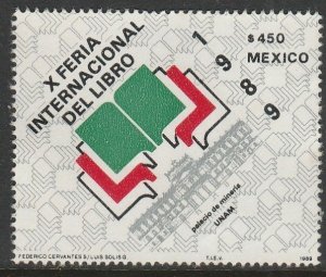 MEXICO 1607, UNIVERSITY BOOK FAIR. MINT, NH. VF.