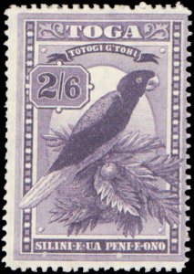 Tonga #51, Incomplete Set, 1897-1934, Birds, Hinged