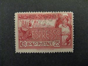 San Marino #E1 Used p2404.6538