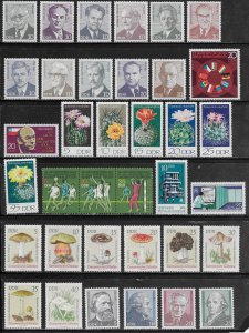 Germany GDR 1974 Year set MH