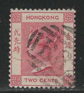 Hong Kong Scott # 36, used