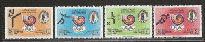 BAHRAIN SC# 330-33   VF/MNH