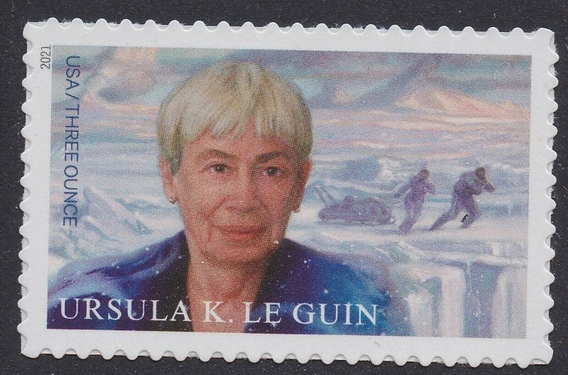 US 5619 Literary Arts Ursula K Le Guin three ounce single MNH 2021