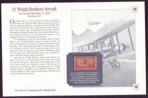 U.S. 1928 PCS Panel Sc.# 649 Mint Wright Bros.