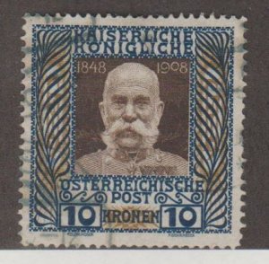 Austria Scott #127 Stamp - Used Single