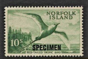 STAMP STATION PERTH Norfolk Island #41 Overprint Specimen MNH - CV$33.00