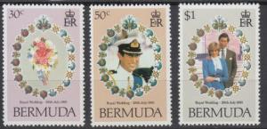 Bermuda - 1981 Royal Wedding Issue - MNH (8883)