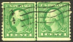 U.S. #490 USED PAIR