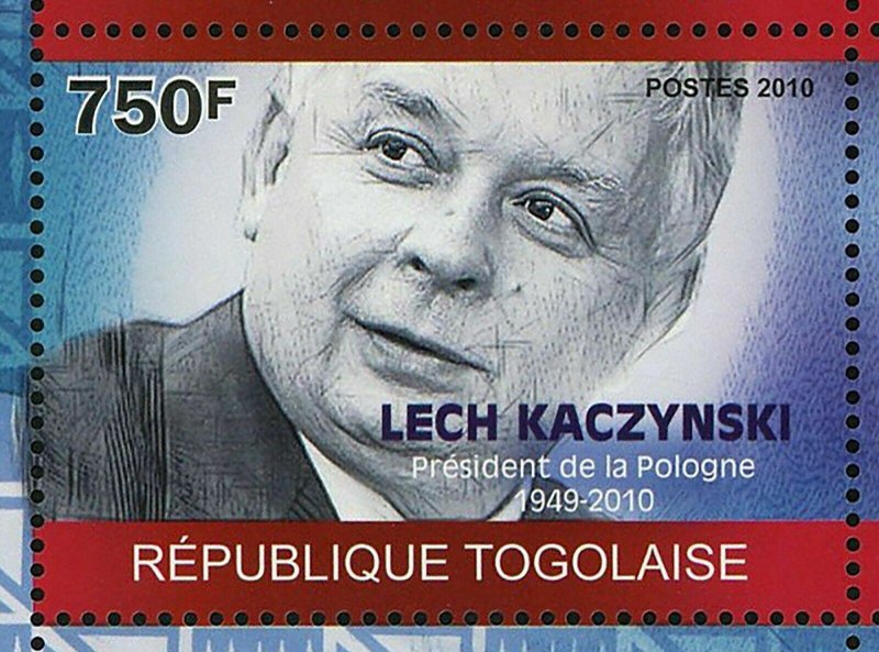 Lech Kaczynski Stamp Pope John Paul II Maria Kaczynska S/S MNH #3544-3547