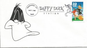 DAFFY Duck FDC