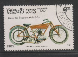 Laos 621 Motorcycle 1985