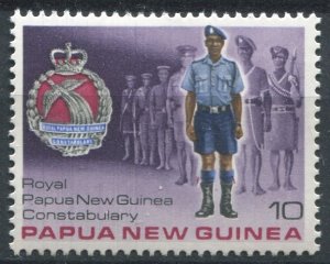 Papua New Guinea Sc#486 MNH, 10t multi, History of Royal Papua New Guinea Con...