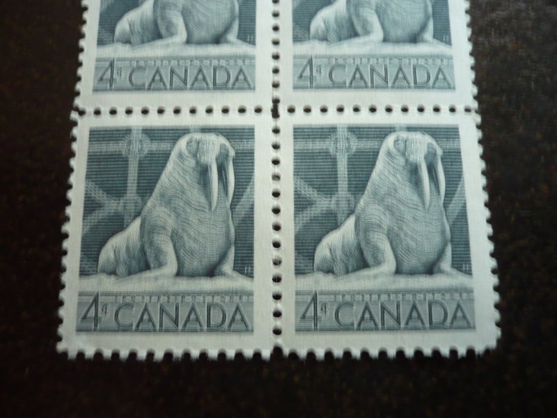 Canada - Mint Block of 6 of Wildlife Walrus Issue