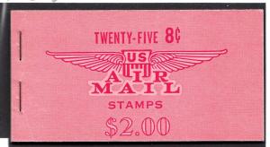 BKC10 Mint,OG,NH... Full Booklet (5xC64b panes)... SCV $32.50.. Slogan 1