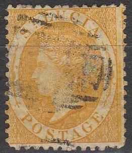 St Lucia #8 F-VF  Used  CV $50.00  (A5631)