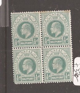 Natal KE SG 146 block of 4 MNH (6atw) 