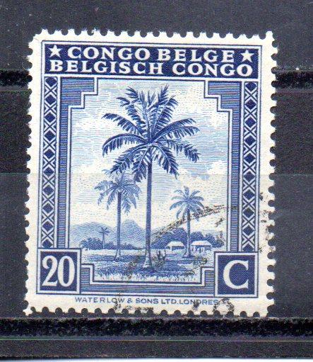 Belgian Congo 190 used