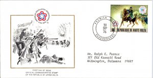 Upper Volta, Worldwide First Day Cover, Americana