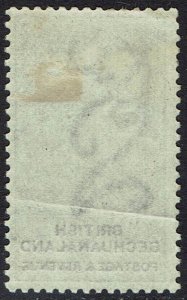 BECHUANALAND 1888 QV 10/- 