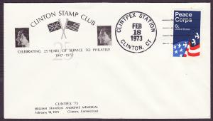 1447 CLINTPEX '73 cacheted event cover