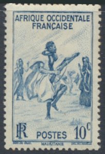 French West Africa SC# 36 MLH   Dancer  see details / scans 