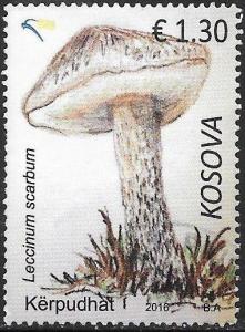 U.N. Kosovo 307a Used - Mushrooms - Scaber Stalk (Leccinum scabrum)