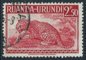 Ruanda-Urundi, Sc #81, 2.50fr Used