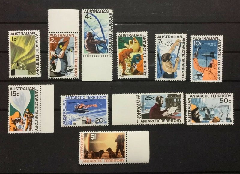 Australian Antarctic Territory Sc# L8-L18 MH Complete Set of 11 CV $35+