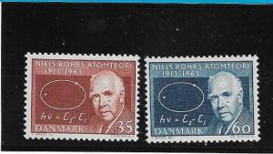 Denmark  Scott#  409-10  MNH