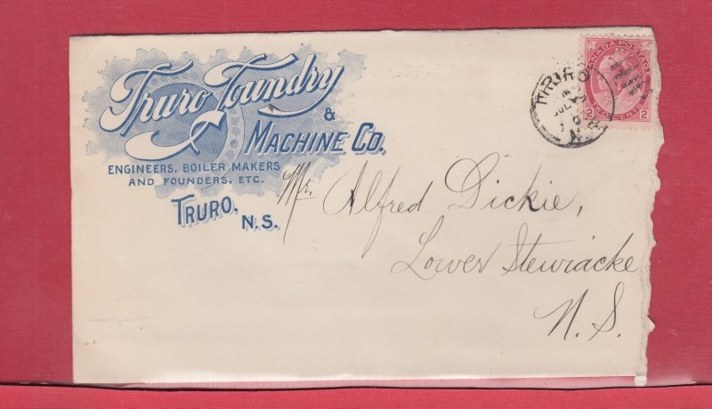 Truro Foundry & Machine Co. advertising Canada cover