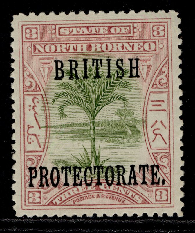 NORTH BORNEO EDVII SG129, 3c, M MINT. 