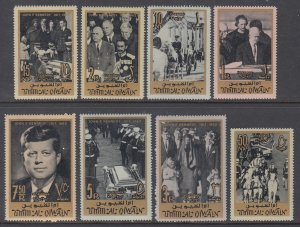 Umm Al Qiwain 26-33 John F Kennedy MNH VF