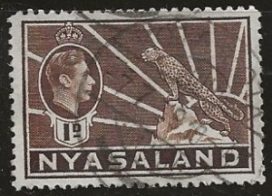 Nyasaland Protectorate =  Scott # 55 - Used