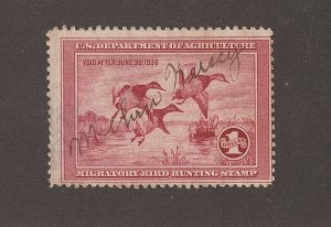 EDSROOM-11769 US RW2 Used 1935 Duck Hunting CV$160