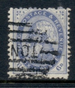 Tonga 1886-92 King George I 6d blue Perf 12.5 FU