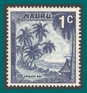 Nauru 1966 Anibare Bay, 1c MNH #58,SG66