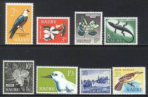 Nauru #  49-56 Mint NH VF set of 8 Cat $ 19