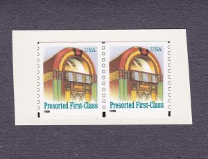 Pair 25cJuke Linerless US 3132 MNH F-VF