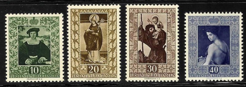 Liechtenstein #266-269 Mint VF NH -- Choice set