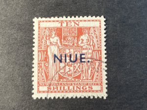 NIUE # 89C--USED-----SINGLE---ROSE---1944-46