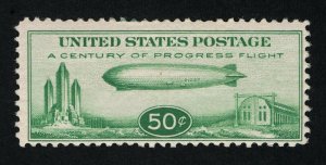 AFFORDABLE GENUINE SCOTT #C18 F-VF MINT OG LH 1933 GRAF ZEPPELIN