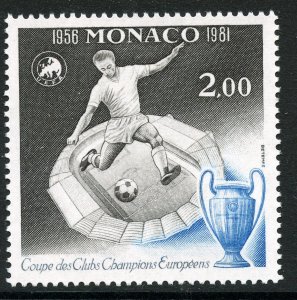 Monaco # 1280, Mint Never Hinge.