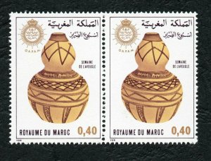 1978 - Morocco - Maroc -  Blind Week - Potery - Pair - Complete set 1v.MNH** 