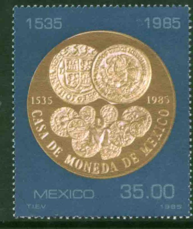 MEXICO 1380, 450th Anniversary of the Mexico City. Mint, NH. VF.