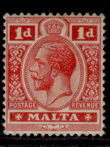 MALTA GV SG73, 1d carmine-red, M MINT.