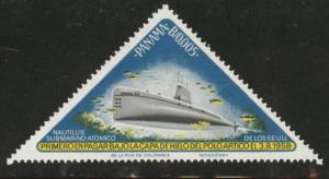 Panama  Scott 460 MNH** 1965 Nuclear submarine Nautilus