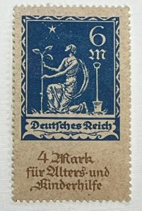 Germany - Deutsches Reich stamp Fund for the old & children 6+4 Reichsmark